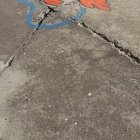 Estado del patio de uno de los colegios públicos de Parquesol