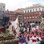 Procesión del Encuentro de Jesús Resucitado con la Virgen de la Alegría de Valladolid.