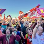 Celebración de la fiesta de Castilla y León en Villalar de los Comuneros.