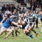 Una imagen del duelo entre El Salvador y Santboiana.