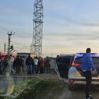 La Guardia Civil, la Policía Nacional y el Ejército rescatan a más de 300 pasajeros en Cabezón en Valladolid.