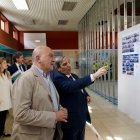 Jesús Julio Carnero y José Luis Sanz Merino visitan las obras de la estación de autobuses de Valladolid