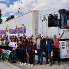 Salida de un camión de ayuda humanitaria para los campos saharauis