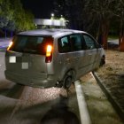 Conductor interceptado tras sufrir una salida de vía en Padre José en Valladolid.