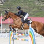 Elena Laita y Zeta de Olid, ganadora del pequeño GP.