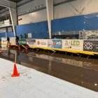 Vista de los destrozos de la tromba de agua sobre Canterac.