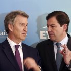 Alberto Núñez Feijóo y Alfonso Fernández Mañueco