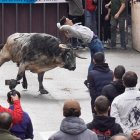 Encierro en Zaratán en una imagen de archivo.