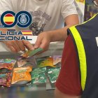 La Policía Nacional desarticula un entramado que distribuía sustancias estupefacientes a estancos y tiendas.