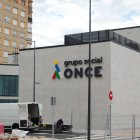 Últimos preparativos en la nueva sede de la ONCE de Castilla y León.