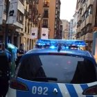 Agentes de la Policía Local en un altercado en la calle Pasión en una imagen de archivo,