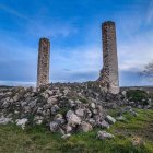 Restos del castillo de Canillas de Esgueva, en Valladolid.