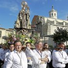 El Rosario de la Aurora en Valladolid en una imagen de archivo