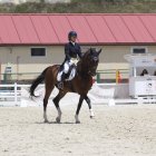 Andrea Rueda con Rohon, campeona absoluta de Castilla y León de Doma Clásica 2025.