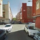 Calle Navas de Tolosa, donde encontraron tirada a la mujer.