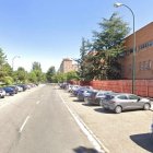 Calle Francisco Mendizábal, donde localizaron al hombre que había tirado el cuchillo.