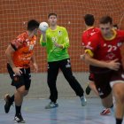 Nico Giráldez en un partido con el Recoletas Atlético Valladolid.