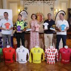 Presentación de la Vuelta Ciclista a Valladolid en el Ayuntamiento.