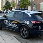 Vehículo de la Policía Nacional de Valladolid