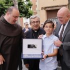 Inauguración de la plaza Teófanes Egido en Valladolid
