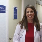María Sánchez Ledesma, doctora de medicina interna del Hospital Universitario de Salamanca.