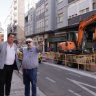 El concejal de Tráfico y Movilidad, Alberto Gutiérrez Alberca, en la calle Felipe II