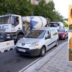 Obras en Parquesol que cortan al tráfico un carril en Ciudad de la Habana.