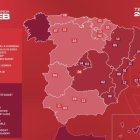 Subdivisión de la Segunda FEB en Conferencia Este y Oeste.