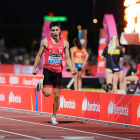 Rubén Leonardo en el Campeonato de España Absoluto.