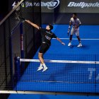 Uno de los puntos de Coello en la final de Tarragona.