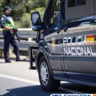 Furgón de la Policía Nacional.