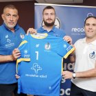 Presentación de Stjepan Jozinovic como nuevo jugador del Recoletas en el Hotel Plaza Colón.