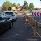 Las obras cortan el tramo entre la la glorieta del Hospital Río Hortega y la Avenida de Soria de la VA-20.