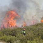 Incendio en Puercas, en Zamora.