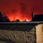 Incendio en Molezuelas de la Carballeda en Zamora.