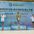 La vallisoletana Adriana Nieto, en lo más alto del podio.