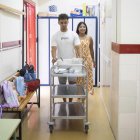 Comedor escolar para familias vulnerables en el colegio Iñigo de Toro