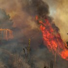 Incendio forestal en El Payo (Salamanca) en nivel 2.