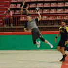 Jorge Serrano, con el Recoletas en pretemporada.