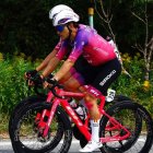 Dani Cavia, en la Vuelta a España.