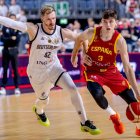 De Larrea, ante Alemania.