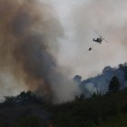 Incendio en Molinaseca (León)