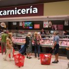 Imagen de la carnicería del nuevo comercio de Gadis en el Paseo Zorrilla 58
