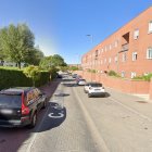 Calle de Miriam Blasco en Valladolid, donde se produjo el accidente.