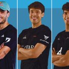 Ale Galán, Agustín Tapia y Arturo Coello.