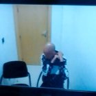 El acusado declara desde la prisión militar de Alcalá de Henares durante la instrucción.