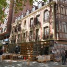 Imagen del histórico edificio de la calle Magallanes y de Paseo Zorrilla