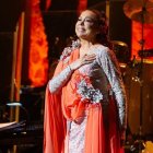 Isabel Pantoja en un concierto.
