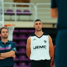 Pablo Marín, en un entrenamiento.