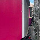 Casetas junto a la catedral